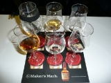 Auswahl beim Makers Mark Tasting